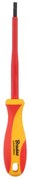Отвертка изолирана плоска HOME &amp; GARAGE SL2.5/75mm 1kV