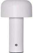 Бяла LED настолна лампа (височина 21,5 cm) Bobby – Star Trading