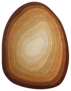 Вълнен килим в тухлен цвят 200x290 cm Puddle Ombre Wool – Flair Rugs