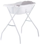 Chipolino - Вана с подложка и стойка Вела(87см)-сива