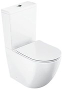 Ravak X01870 - комбинирано WC Rimless със седалка SoftClose OPTIMA, керамика/бяла
