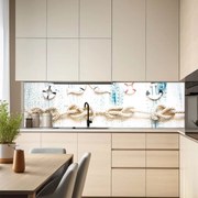 Стъклен гръб за кухня - Котва