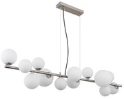 Globo 56140-13H - LED Лампион RIHA 13xG9/3,5W/230V бял