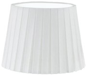Eglo 49412 - Абажур VINTAGE бяла плисирана E14 диам. 25 cm