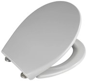 WENKO 22402100-WC седалка SAMOS 44,5x37,5 см сива/сребриста
