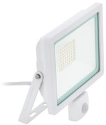 Eglo 64876 - LED Прожектор със сензор FILETTI LED/30W/230V 3000K IP44 бял