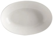 Бяла порцеланова дълбока чиния Basic, 25 x 17 cm - Maxwell &amp; Williams