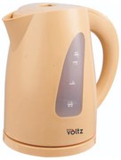 Електрическа кана Oliver Voltz OV51230B, 2200W, 1.7 л, Светлинен индикатор, Безжична, Кремав