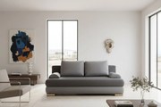 Разтегателен диван Ribod-Gray light - Gray Dark
