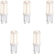 Комплект от 5 димируеми LED крушки G9 Опал 3W 250lm 2700K