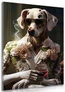 Картина на платно – Гангстер кучка далматинец