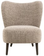 Бежово кресло от букле Elmont – Actona