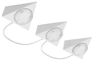 Eglo 89606 - Комплект 3x точкови лампи KOB 1 3xGX53/7W/230V