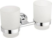 Mexen Tiber двойна поставка за четки за зъби, хром - 7050552-00