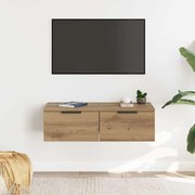 856984 vidaXL Стенни шкафове Artisan Oak 68x30x20 cm Инженерна дървесина