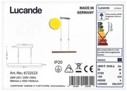 Rothfels - LED Димируем пендел ALIN LED/26W/230V