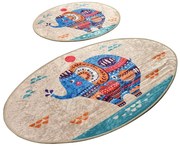 Килими за баня в комплект от 2 бр. 60x100 cm Etnic – Foutastic