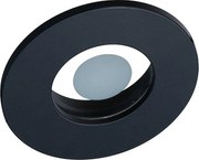 Prezent 71115 - Вградено осветително тяло за баня FAY 1xGU10/50W/230V Ø 8,5 cm IP44 черно