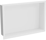 Mexen X-Wall-R нишова полица с фланец 45 x 30 см, бяла - 1920453010