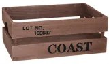 Дървена касетка 31x21x12см кафява COAST CN-(181156-2M) - Horecano