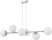 Полилей на кабел MADDIE 6xE14/5W/230V лъскав хром