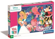 Clementoni - Пъзел Disney Classics Alice 25748  104 части