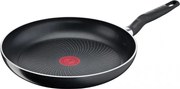 Тиган Tefal Start Easy C2690721, 30 см, Титаниево покритие, Thermo-signal, Thermo-Fusion, Индукция, Черен