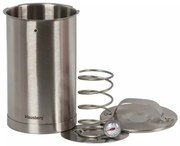 Шунковар Klausberg KB 7588, 1.5 литра, Термометър, 10 плика, Инокс