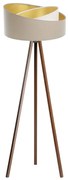 Подова лампа GALAXY 1xE27/60W/230V бежово/венге