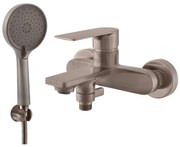 RAV Slezák NL154.5/1MGK - Комплект за вана със смесител NIL, четкано сиво