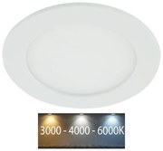 LED Лампа за вграждане в баня LED/12W/230V 3000/4000/6000K IP44