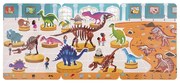 Tookyland - Книжка със стикери за многократна употреба, Динозаври, 2 в 1