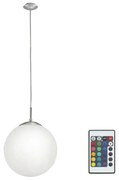 Eglo 75359 - LED RGB Димируем полилей RONDO-C 1xE27/7,5W/230V