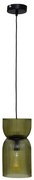 Пендел atmosphera Ancel, 14 cm, Стъкло, Зелен