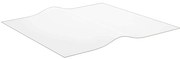 288273 vidaXL Протектор за маса, прозрачен, 70x70 см, 1,6 мм, PVC