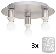 Eglo - LED Плафониера MY CHOICE 3xE14/4W/230V хром/бял