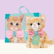 Studio Pets - Плюшено коте Томи с куфарче, паспорт и стикери