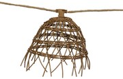 Външни лампи кафяви 8м 10-лампи IP44 - Alma