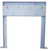 Сребриста конструкция 45x49,4 см