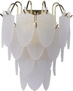 Searchlight 48910-1SB - Аплик FEATHER 1xE14/60W/230V