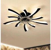 Brilagi LED осветително тяло с вентилатор, 50W, 230V, 3000-6500K, черно+DO