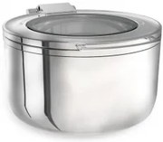 Horecano - Иноксово Бен Мари за супа с прозрачен капак 14,3л 46x40x25см (57011015)