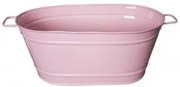 Feronya - Метално овално сандъче розово голямо 8624-2