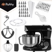 Планетарен миксер Ruhhy 2000W с отопляема купа 5.5л, везна и таймер