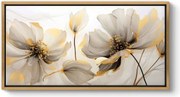 "Ethereal Blossom" TopMebel картина на платно с дигитален печат и рамка 120x60x3cm