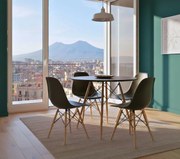 Кухненски стол Fiore KD-черно