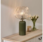 Atmosphera - Настолна лампа PHYLAS 1xE14/40W/230V зелена