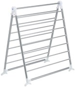 WENKO 3772020100 - Сушилник PROFI 65x150 cm неръждаема стомана/сребрист/бял