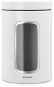 Буркан за съхранение Brabantia Window 1.4 л White