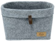 Сив текстилен органайзер Филц, 30 x 18 cm Feli - Wenko